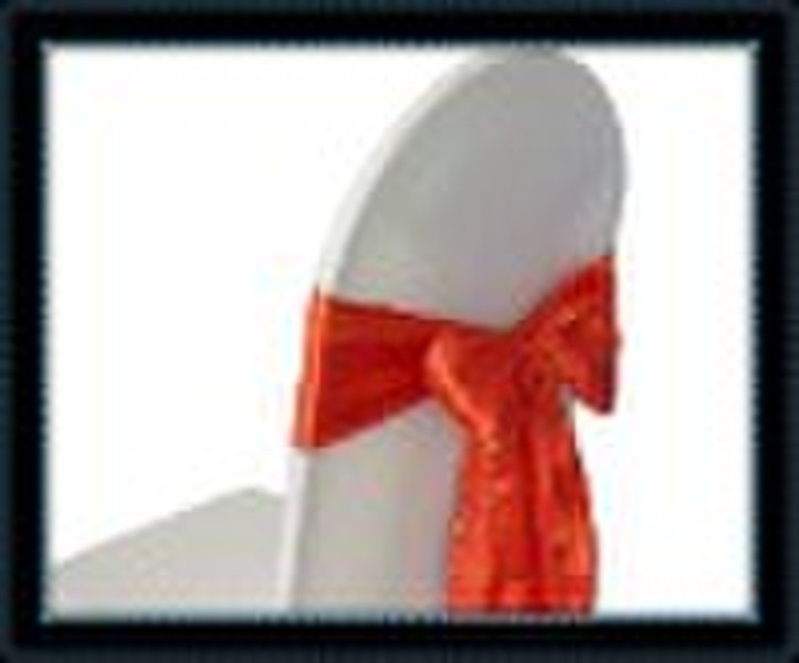 polyester chair cover sash