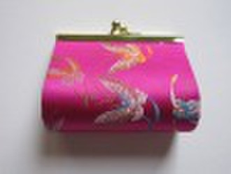 Silk Coin Purse ladies' coin purse satin  coin