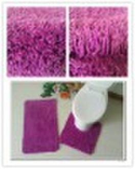 2PCS MICROFIBER  BATHROOM BATH RUG