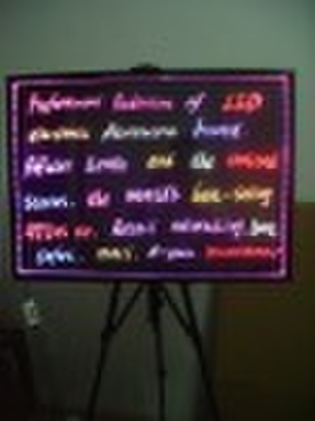 LED Fluorescent writing board