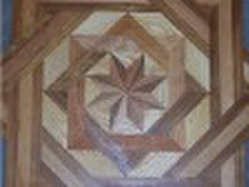 hardwood medallion wood inlay marquetry