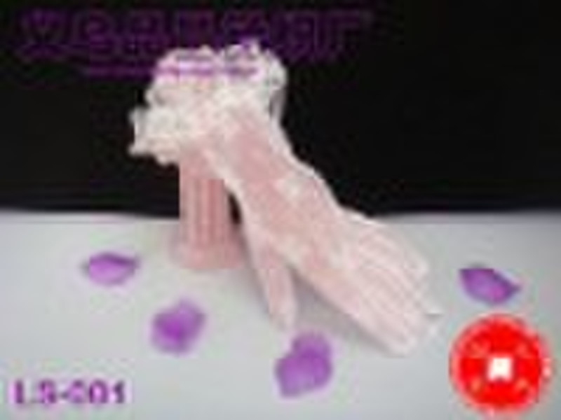 lace glove, white party glove, gloves