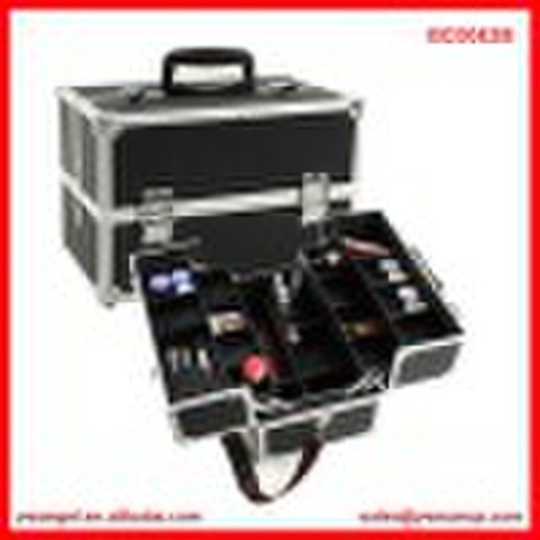 Aluminum Makeup Train Case