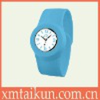 Fashion Silicon Slap  Watch