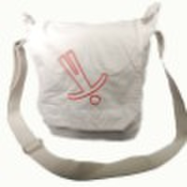 cotton shoulder bag