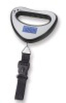 luggage scale with blue backlight & strap ( ne