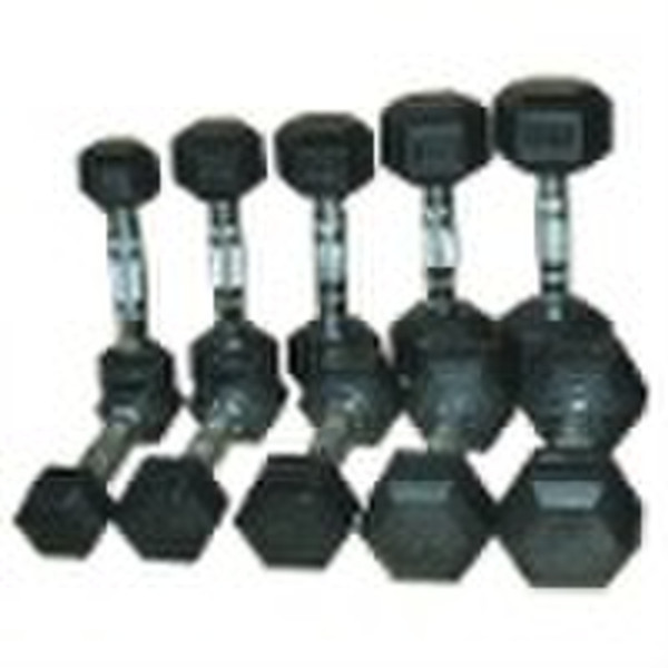 rubber dumbbell