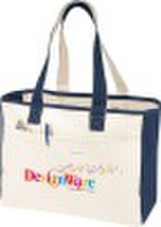 Printed canvas shopping bag for promotion