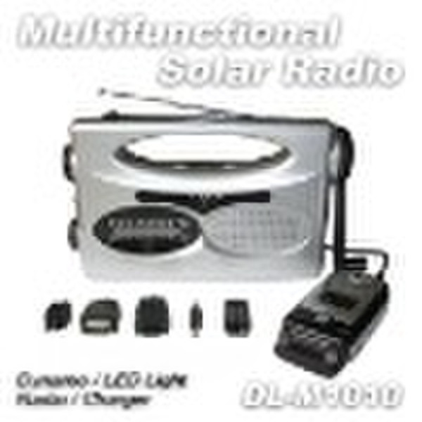 Solar Radio with Mobile phone charger