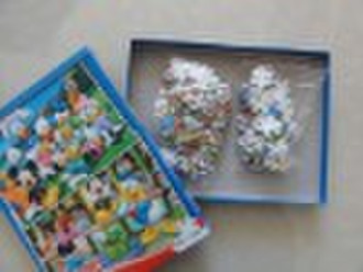 Mickey-Mouse-zwei-in-One Papier Puzzle (88pcs + 128pcs)