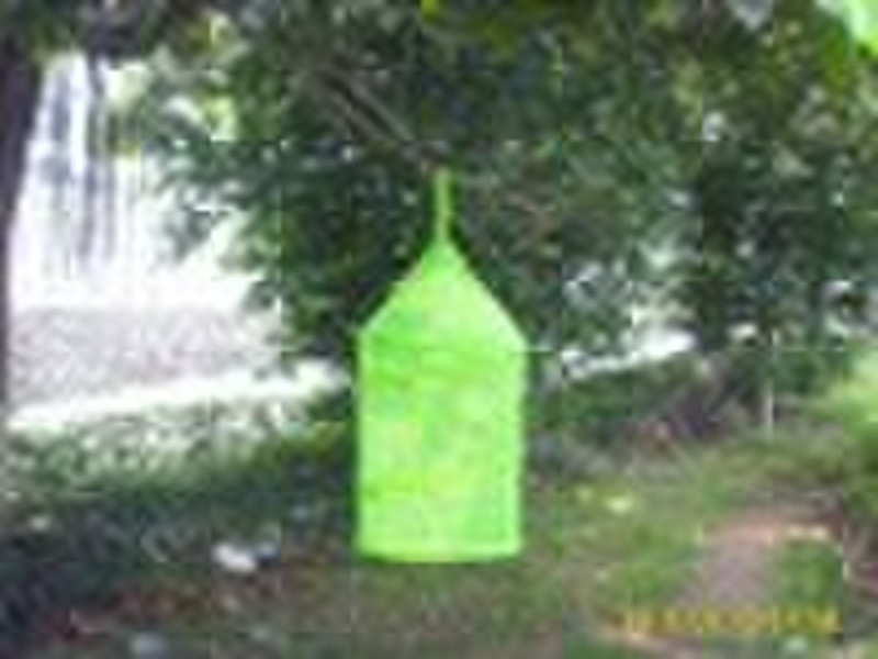 Hanging butterfly bins made of mesh cloth and PE t