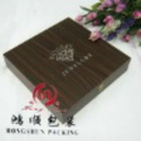 elegant and fishionable design wood jewelry box