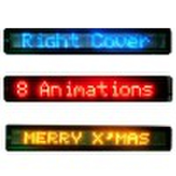 7X80pixel led scrolling signs