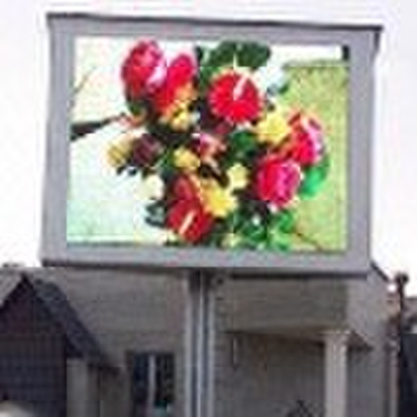 P16 full color outdoor led screen advertising vide