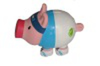 PVC Toy-Cartoon Pig Coin Bank