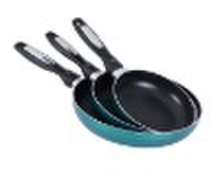 3pcs non-stick Aluminum frying pan set