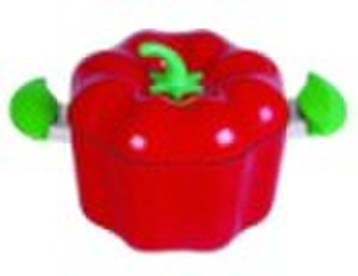 Non-stick Aluminum fruit shape sauce pot/fruit sha