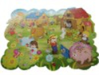 Giant Farm Friends Cardboard Floor Puzzle