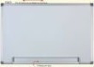 stationary  aluminum  frame  magnetic white board