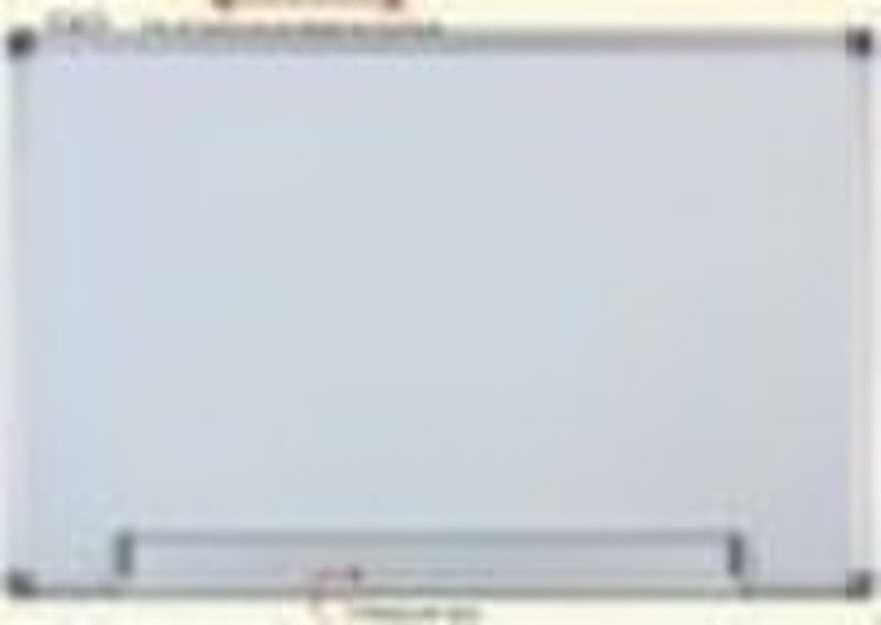 stationary  aluminum  frame  magnetic white board