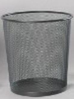 metal mesh round waste bin --middle