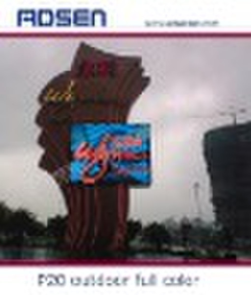 led display board P20 outdoor