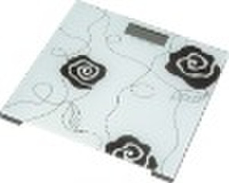 Electronic super slim personal scale