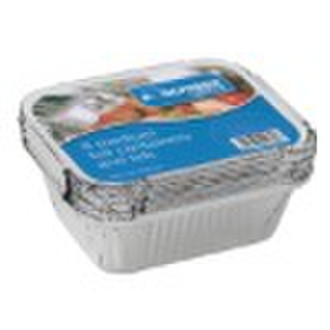 Aluminum foil container