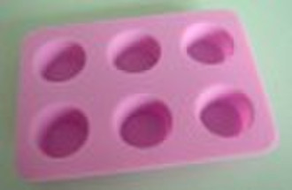 Silicone ice cube tray