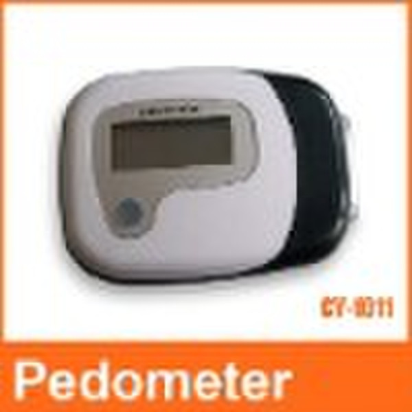 Pedometer with LED Torch