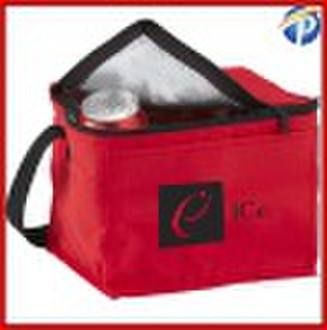 Red 6 Can Cooler Bag