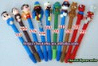 Polymer clay ball pen Classical figures series Cra