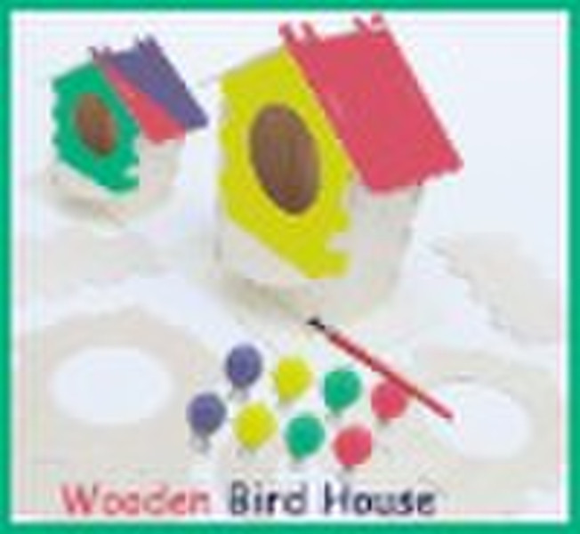 Wood Bird House YDW011,Wooden Bird Room