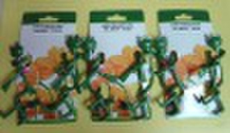 DECORATIVE PLANT TIES FROG DESIGN