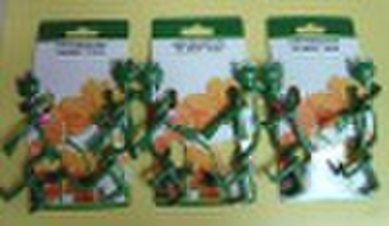 DECORATIVE PLANT TIES FROG DESIGN