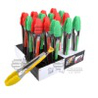Silicone Food Tongs with Handle Lock