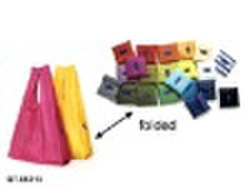 nylon tote shopping bag