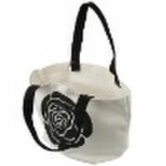 fashion canvas tote shopping bag