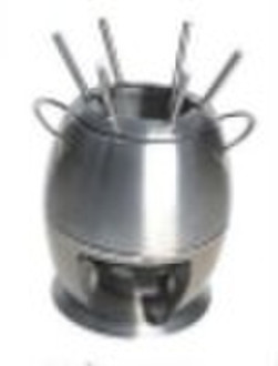 Edelstahl-Fondue Set