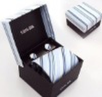 Cardboard cuff link box