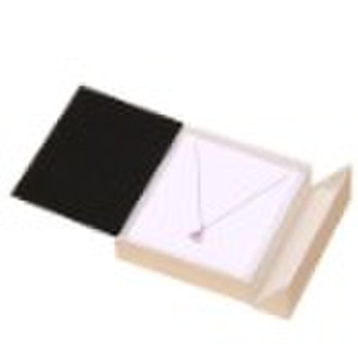 Paperboard With PVC Window Jewelry Box