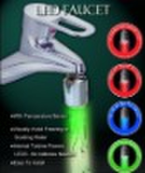 Color change  LED Faucet light