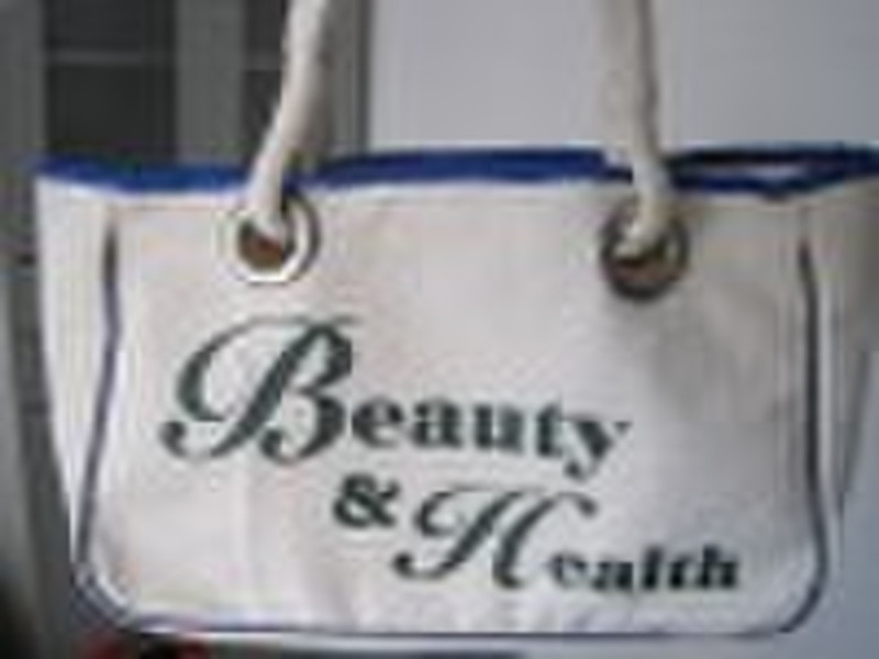 fashion canvas shopping bag
