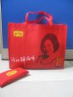 non-woven foldable supermarket bag