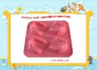 KHAG013 tooth shape silicone cake mold