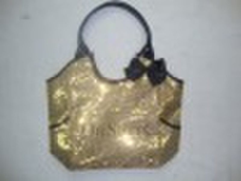 Special sequin PU handbag