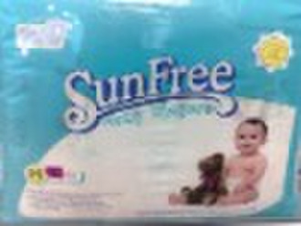 sun free baby diaper