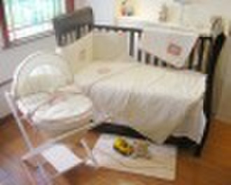 baby bedding set with baby basket