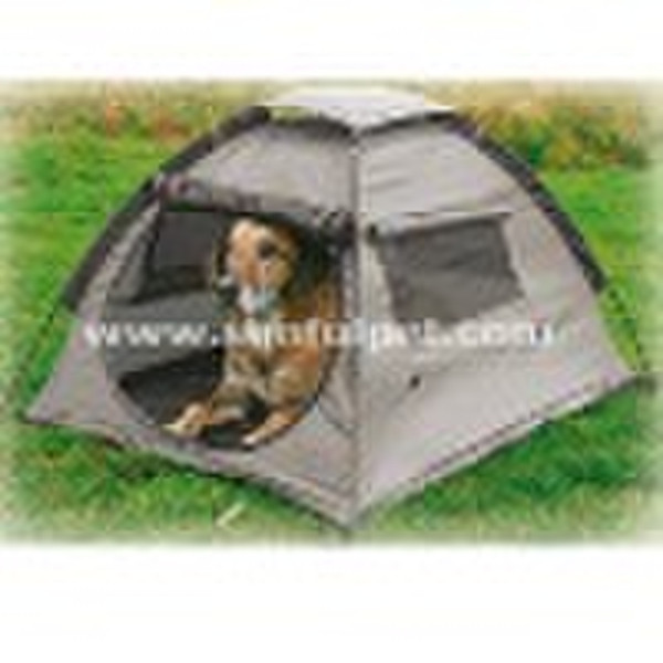 便携式宠物的帐篷；以折叠式的狗帐篷