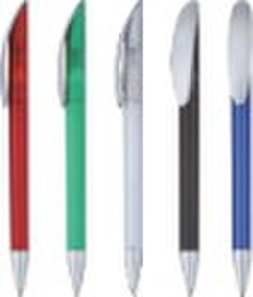 Twist action plastic pen